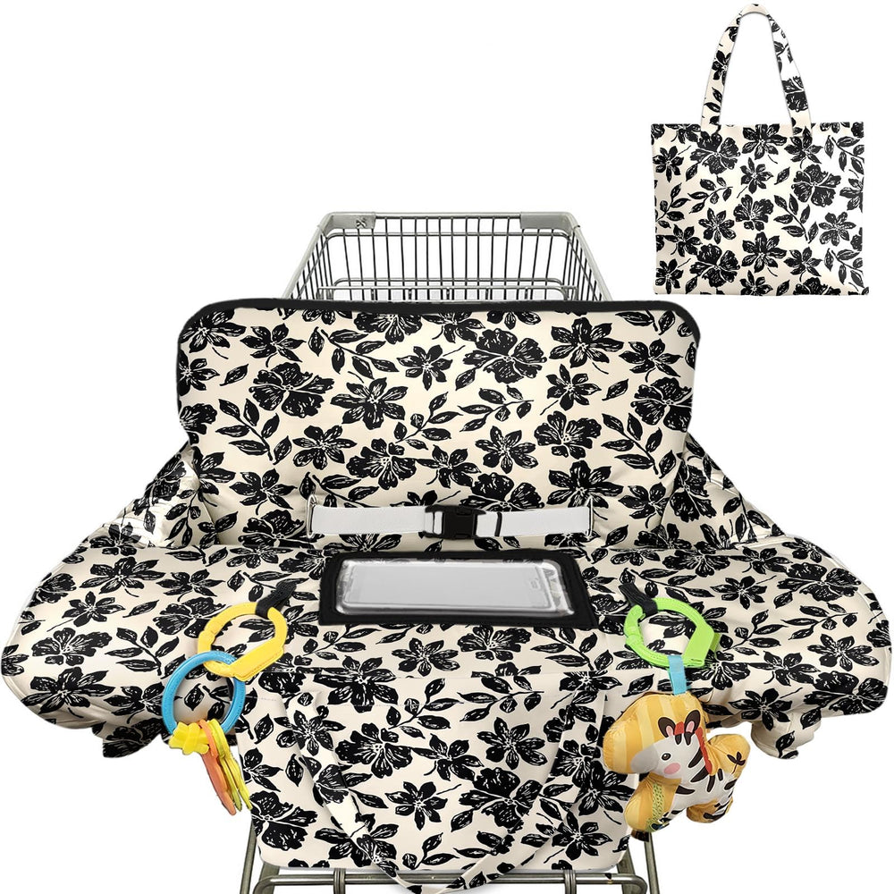 Polovillae 2-in-1 cart cover with safety harness for secure outings