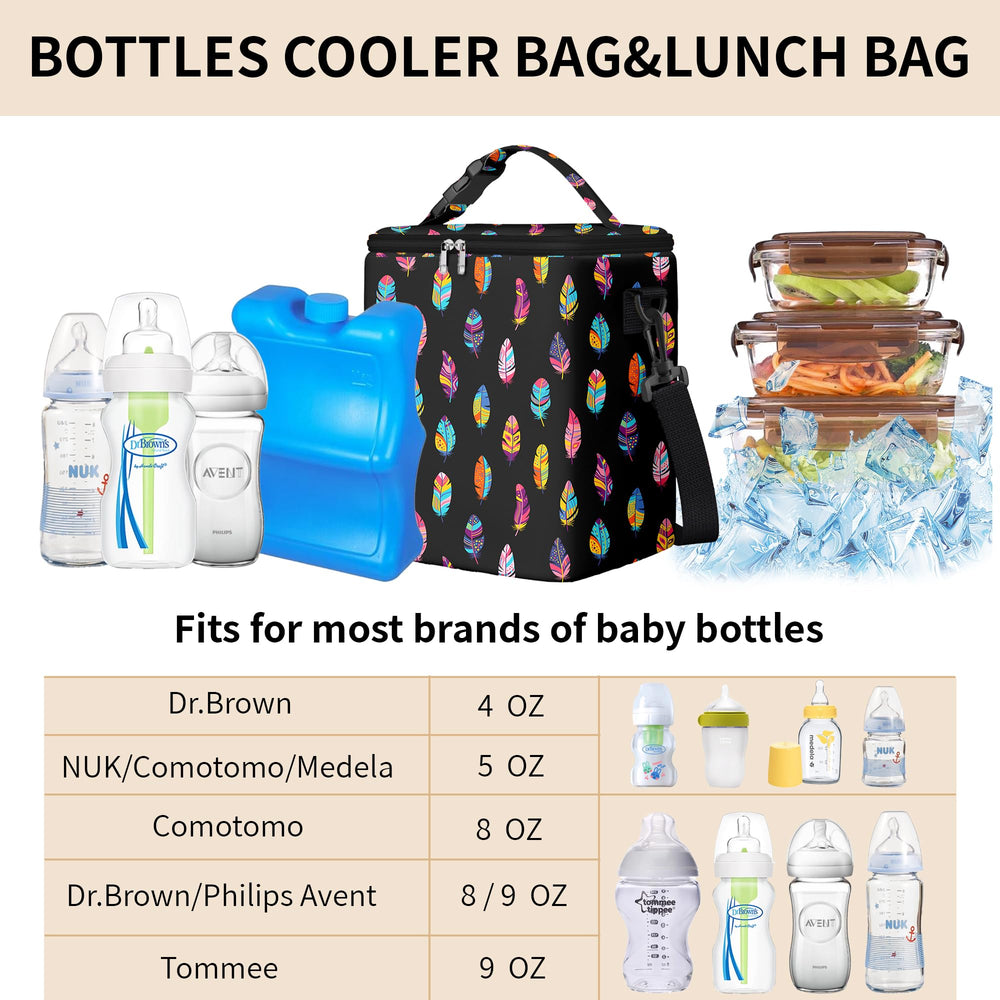 Polovillae cooler bag with detachable strap for easy commuting.