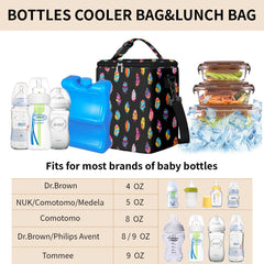 Polovillae cooler bag with detachable strap for easy commuting.