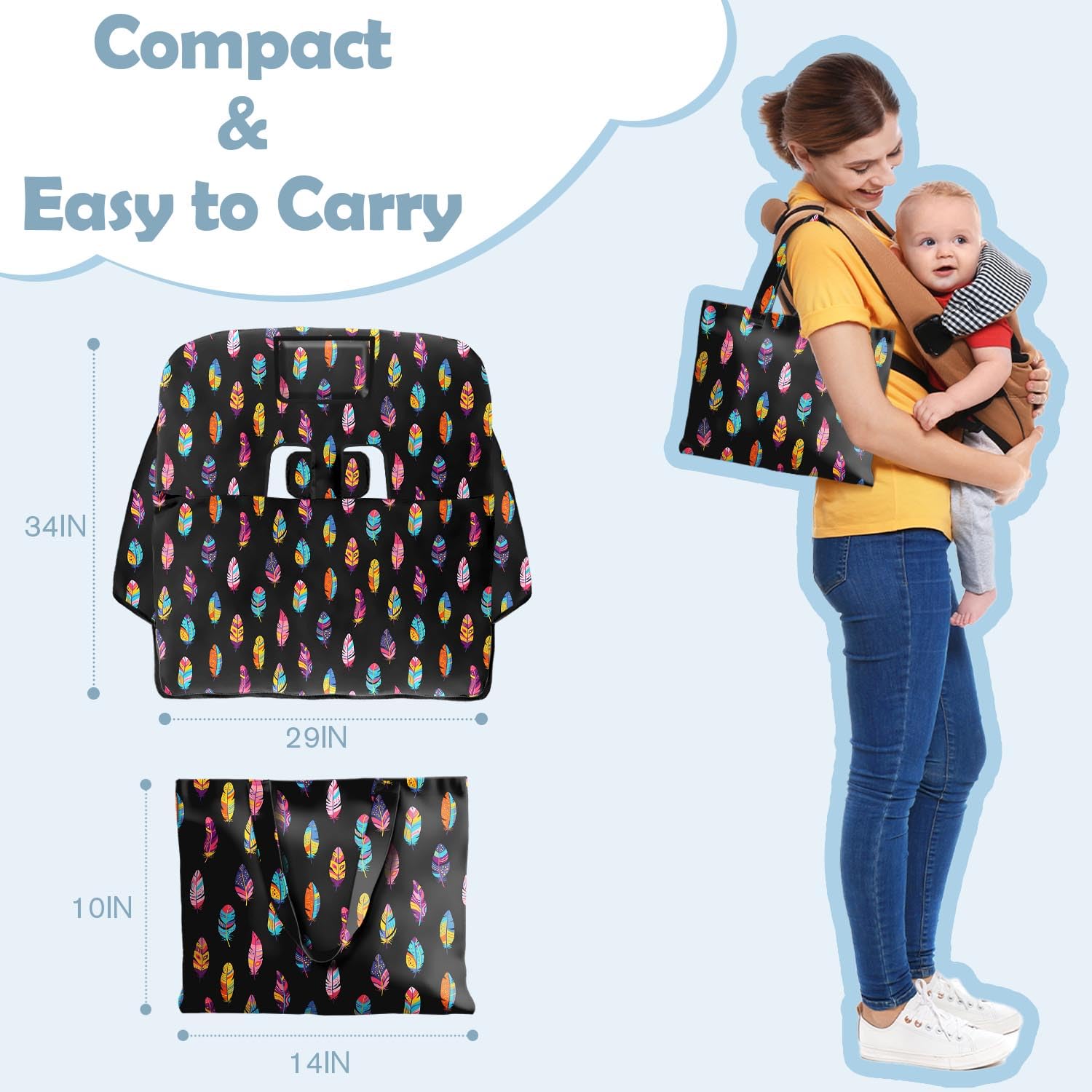 Polovillae teether loop keeps toys within reach.