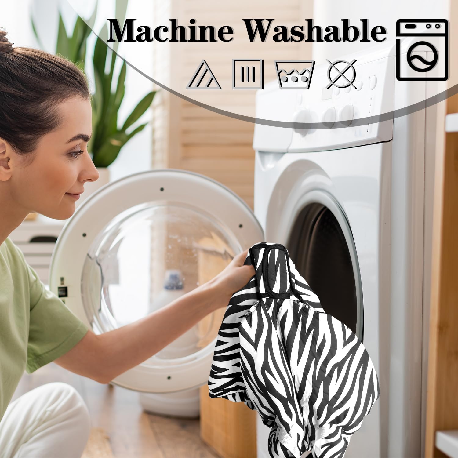 Polovillae machine-washable cover for easy cleaning after trips.