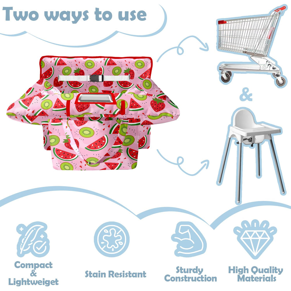 Polovillae multiple pouches store baby essentials during shopping