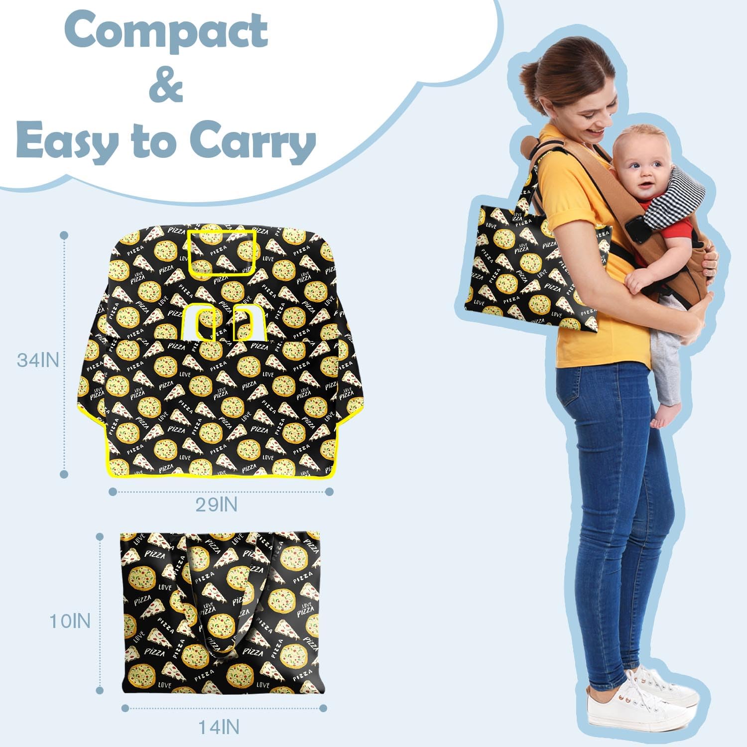 Polovillae cover features multiple pockets for essentials