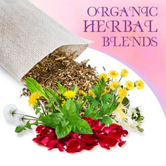 POLYHNIA Yoni Steam Herbs natural blend with mint and rose for gentle care.