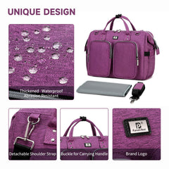 Pomelo Best diaper bag tote interior pockets keep bottles and diapers organized