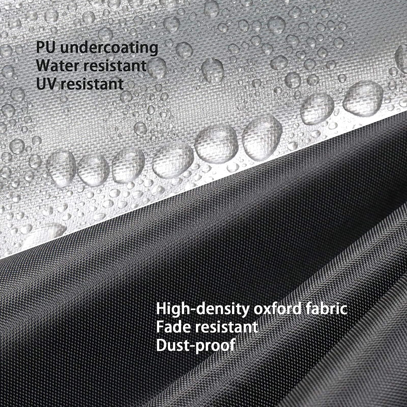 POMER cover allows easy installation and removal with front-to-back setup