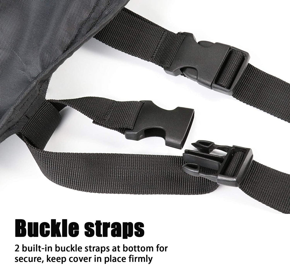 POMER 420D waterproof fabric blocks wind and moisture during stroller outings