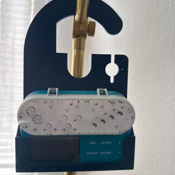 Ponaeua lightweight robust blue holder for travel and home