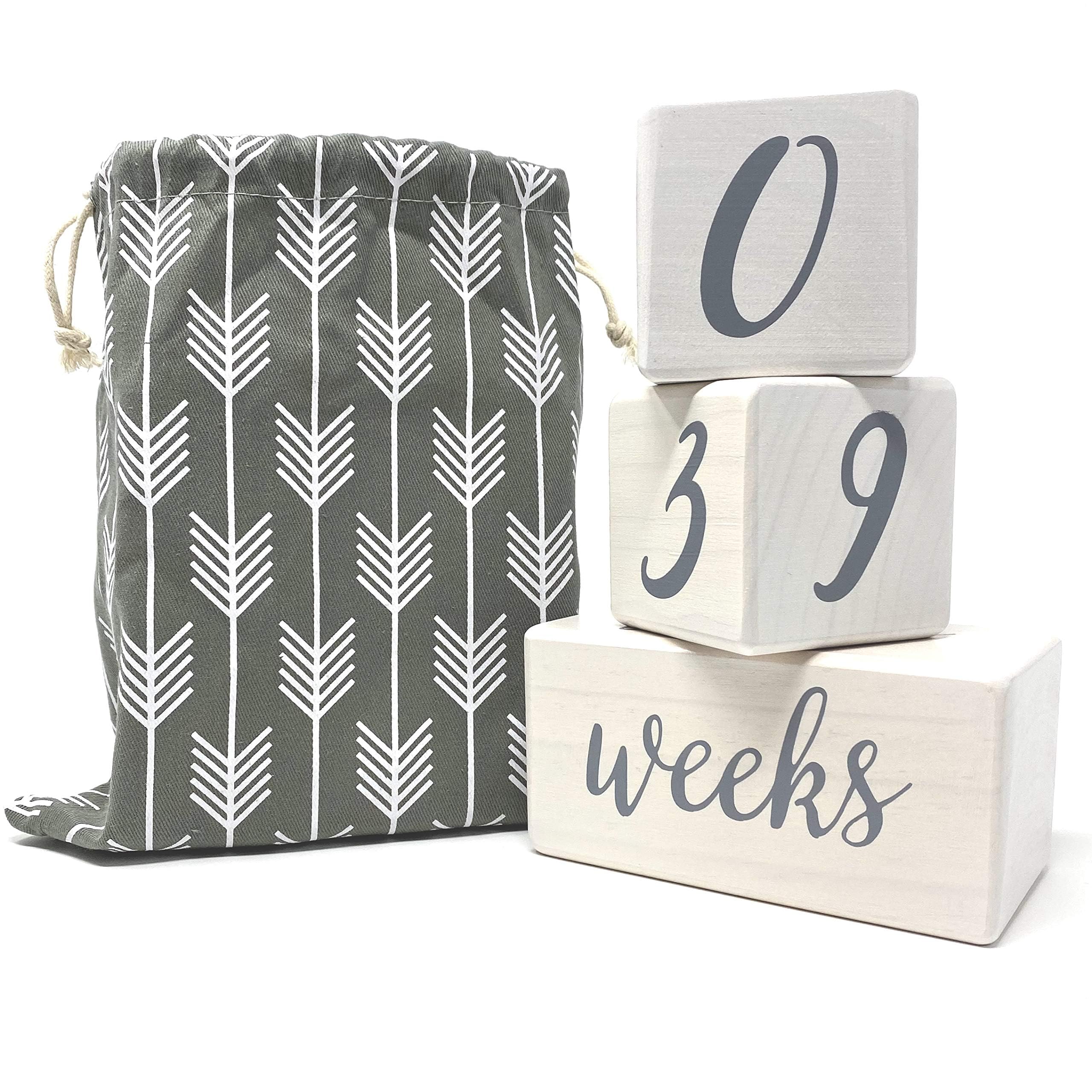 Pondering Pine drawstring bag with blocks, ideal for safe storage and gifting.