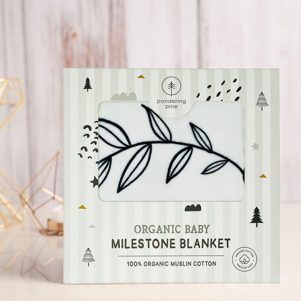 Pondering Pine gender-neutral baby gift idea for baby showers.