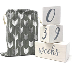 Pondering Pine milestone blocks years: create yearly keepsakes with a stylish, cohesive setup.