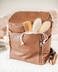 Pondering Pine soft goat hair brush for cradle cap and scalp soothing.