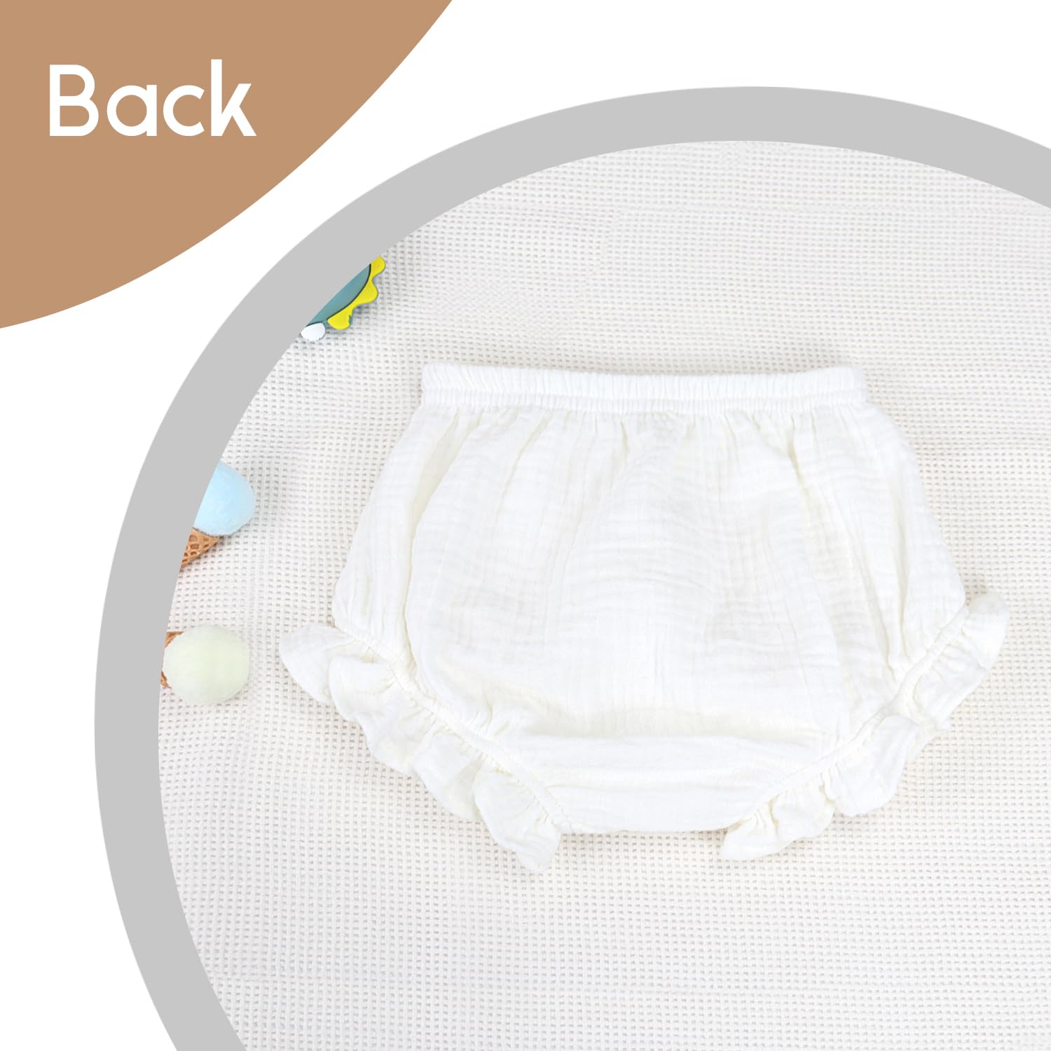 Poocen bloomers under-skirt diaper-cover, practical and versatile.