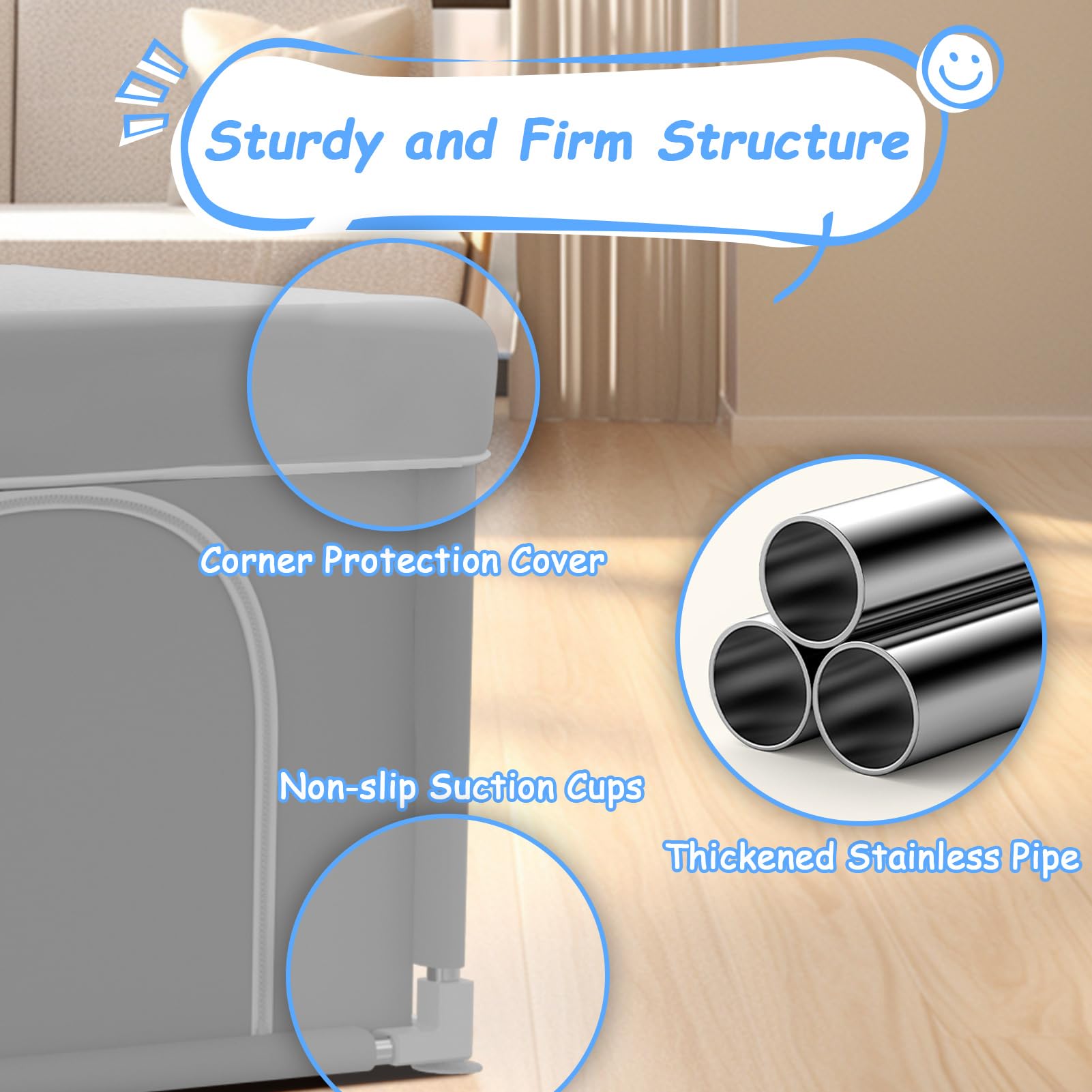 Poodee wipe-clean fabric supports easy maintenance and cleaning.