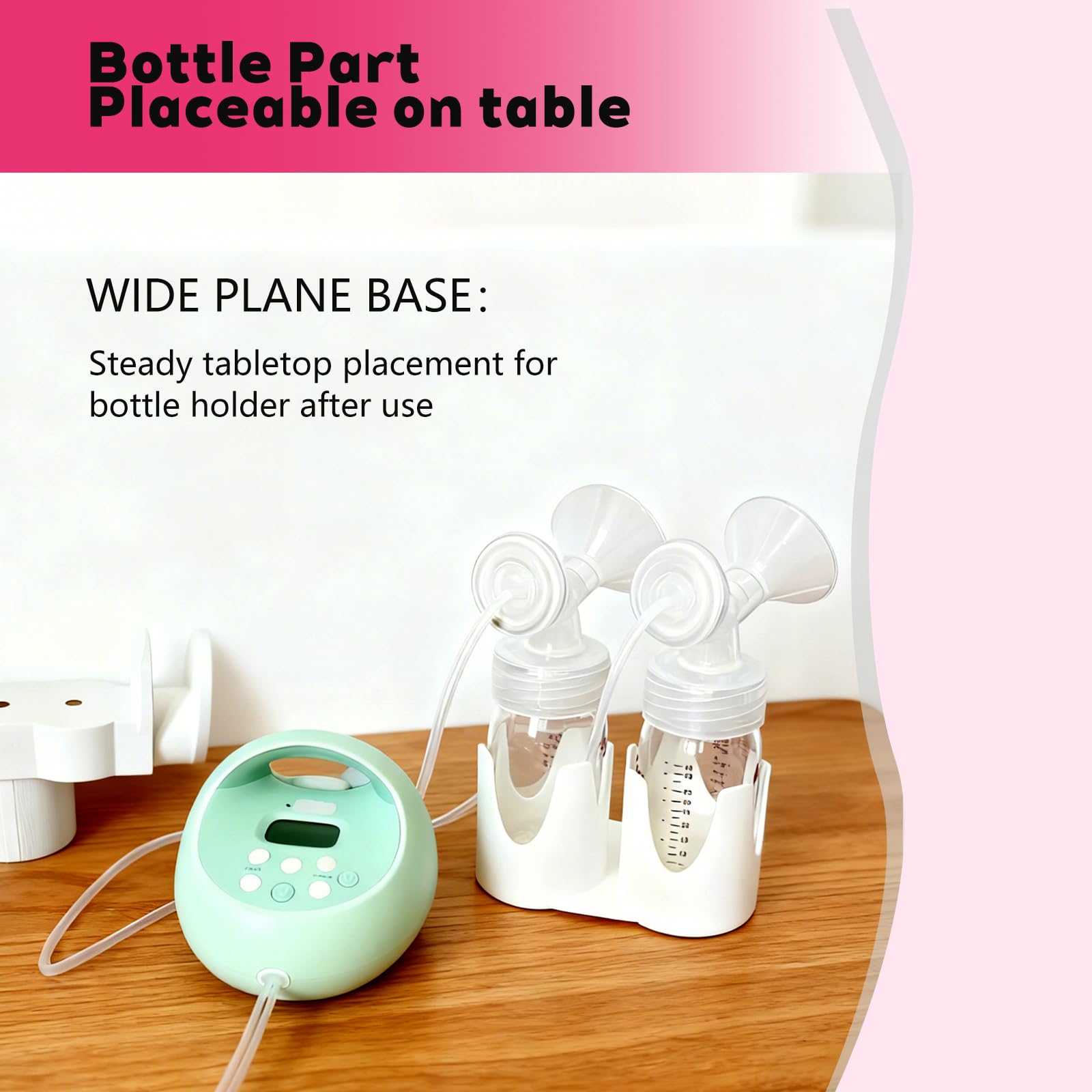 BPA-free PETG PoolTechX holder for Spectra S2, safe daily use.
