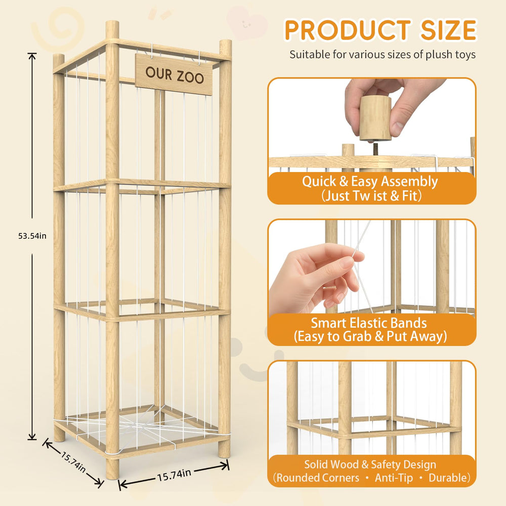 POOSIDE easy assembly with pre embedded screws ensures a sturdy setup