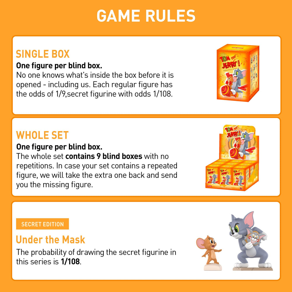 Tom & Jerry Forbidden Compass secret edition figure by POP MART for collectors