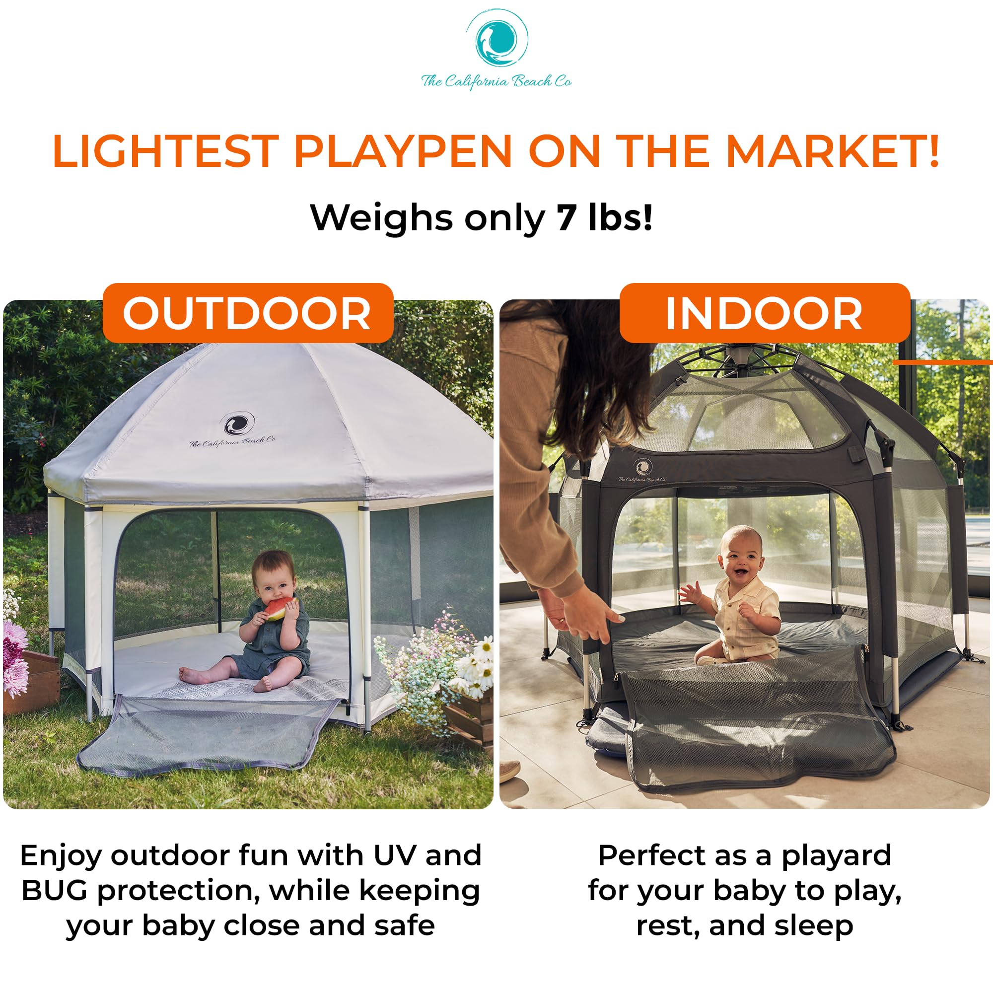 POP 'N GO PLAYPEN foldable setup for quick, portable use