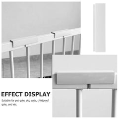 POPETPOP Dog Gate Support Groove strengthens gates for confident pet control.
