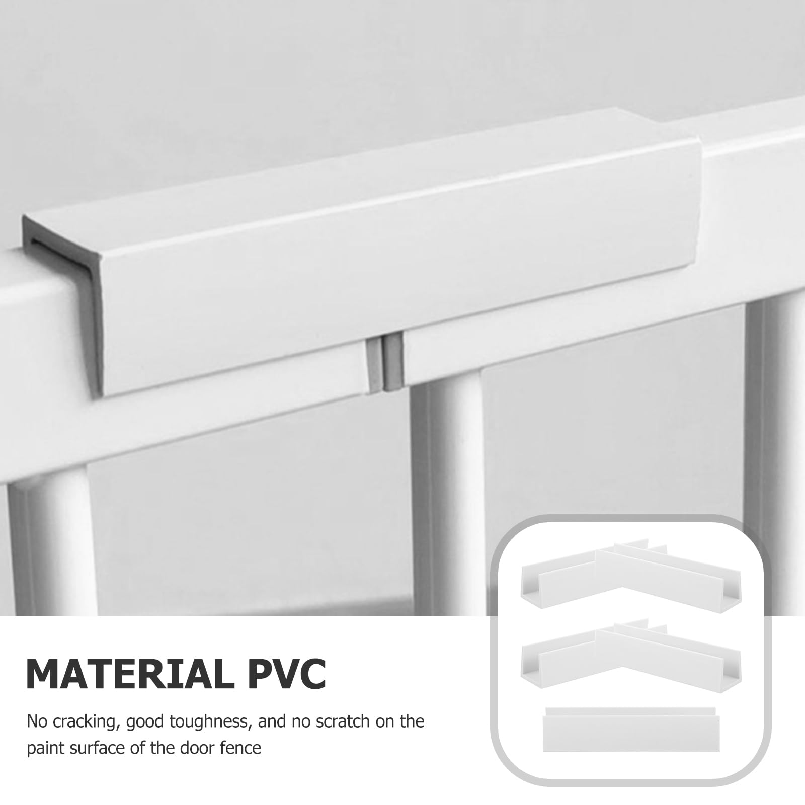 POPETPOP Doorway Protection Groove guards frames while improving gate security.