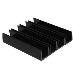 POPETPOP fence reinforcement groove in U-shape secures stair gates for safety