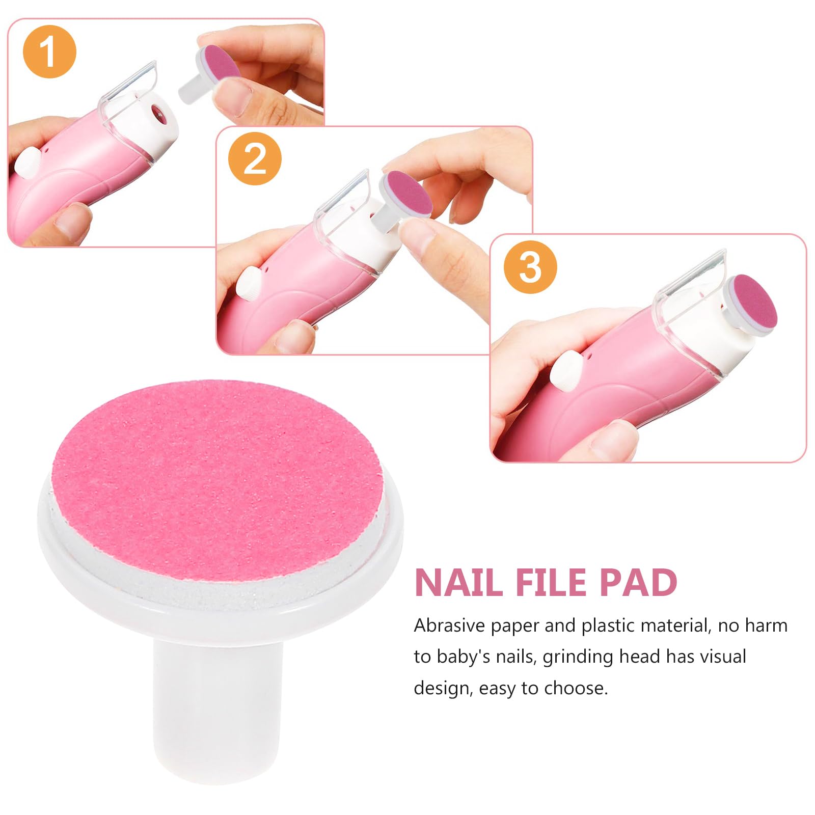POPETPOP gentle-nail-care-pads provide easy shaping and smoothing.