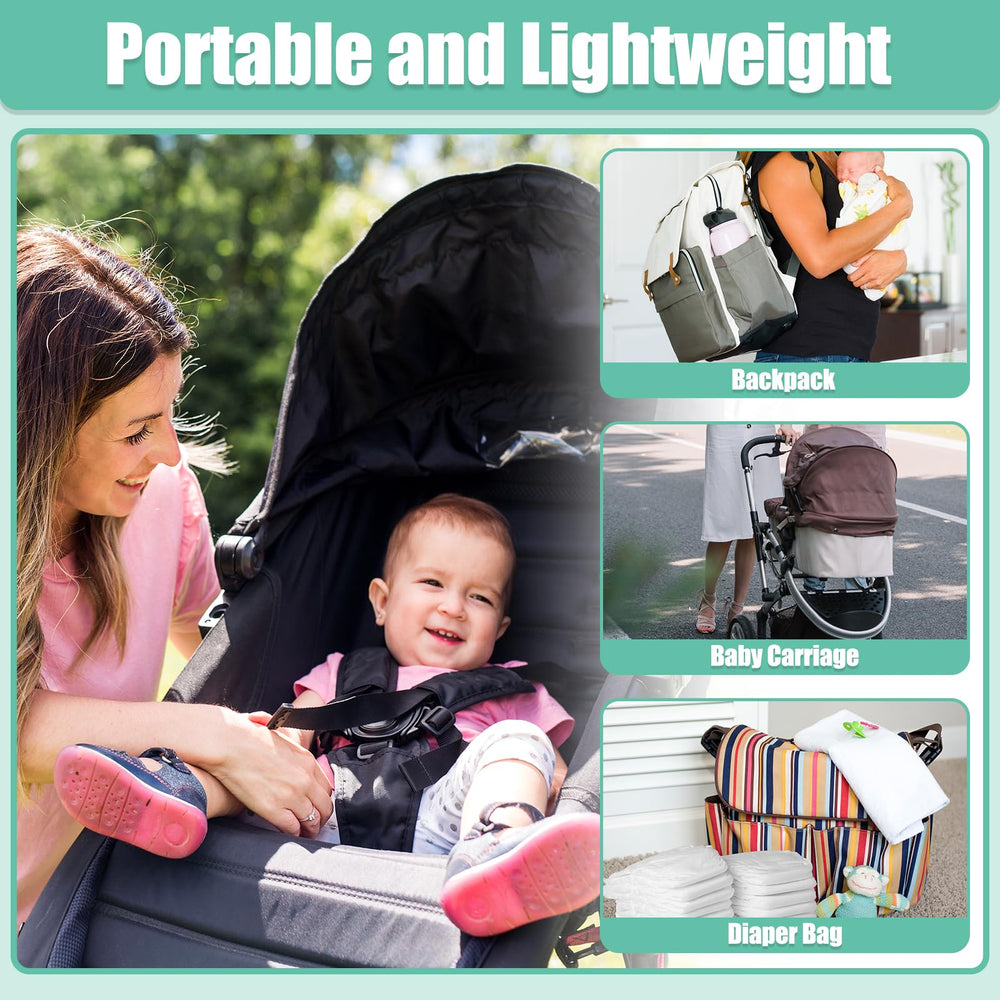 POPYJAN travel bag keeps baby care tools organized while on the go.