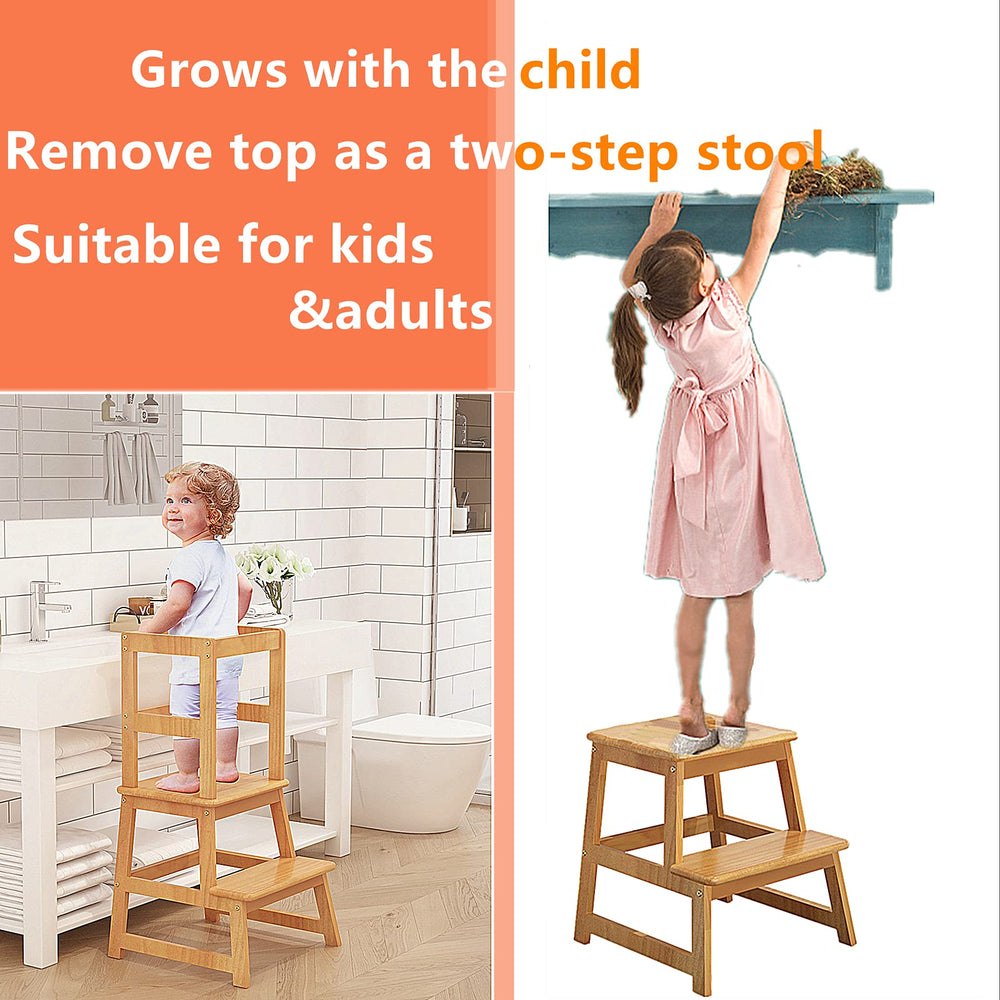 Popin Lover stool features rounded edges for gentle toddler safety.