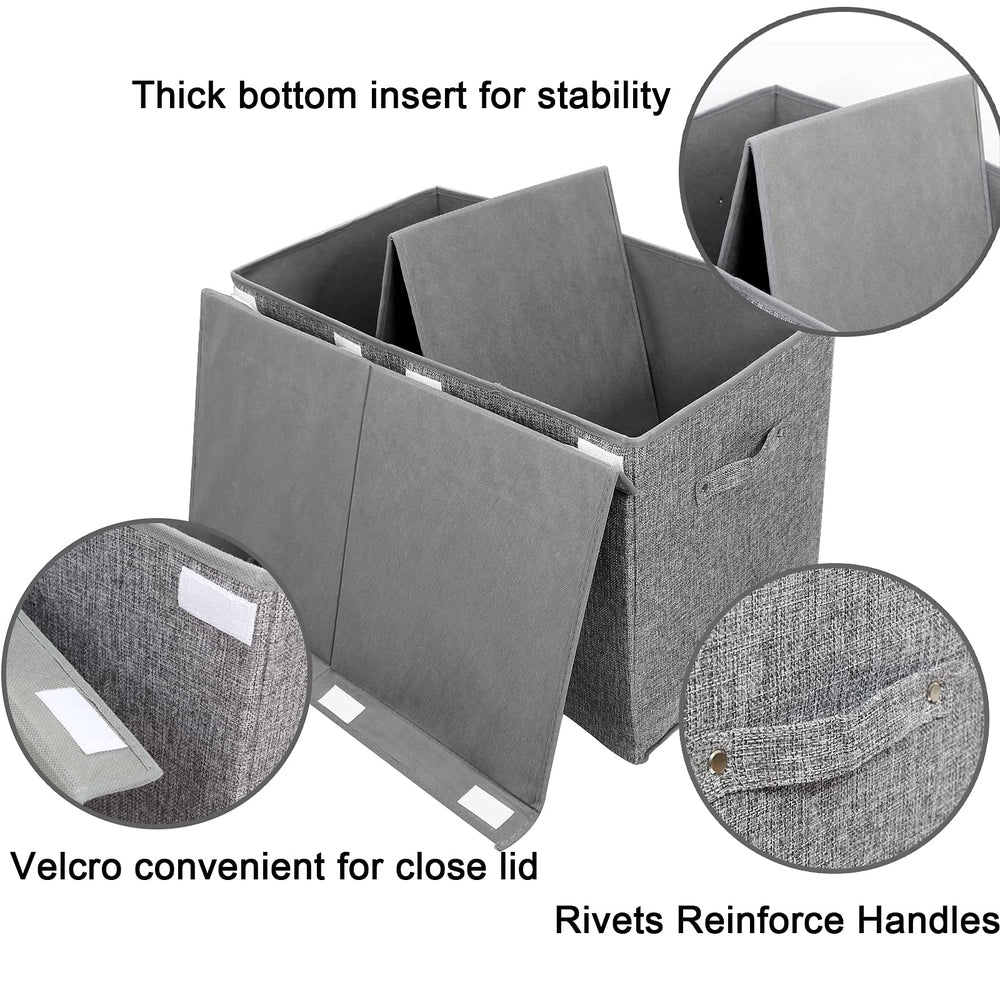 Popoly dustproof flip-top lid keeps items protected from dust