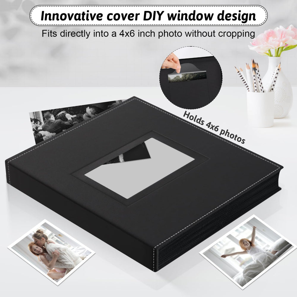 Popotop 4x6 pocket layout inside for easy memory organization.