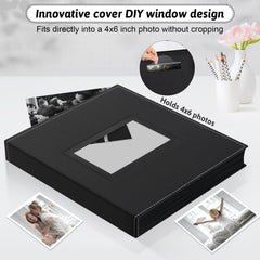 Popotop 4x6 pocket layout inside for easy memory organization.