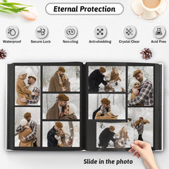 Popotop front-window design displays favorites while protecting memories.
