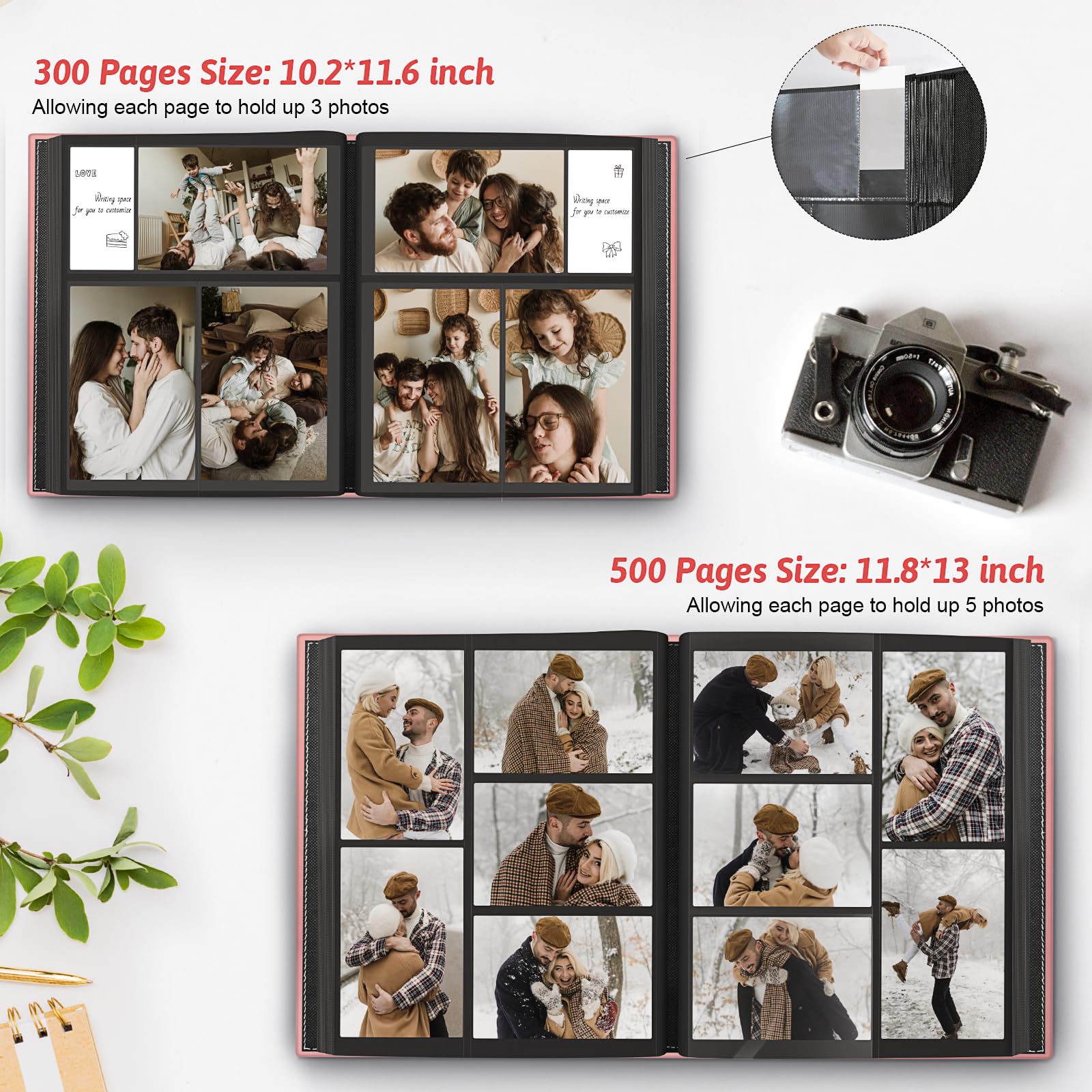 Popotop gift-ready refillable album for weddings, trips, and milestones.