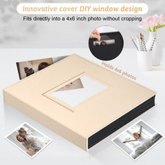 Popotop inner pages reveal 100 pockets for organized photo storage