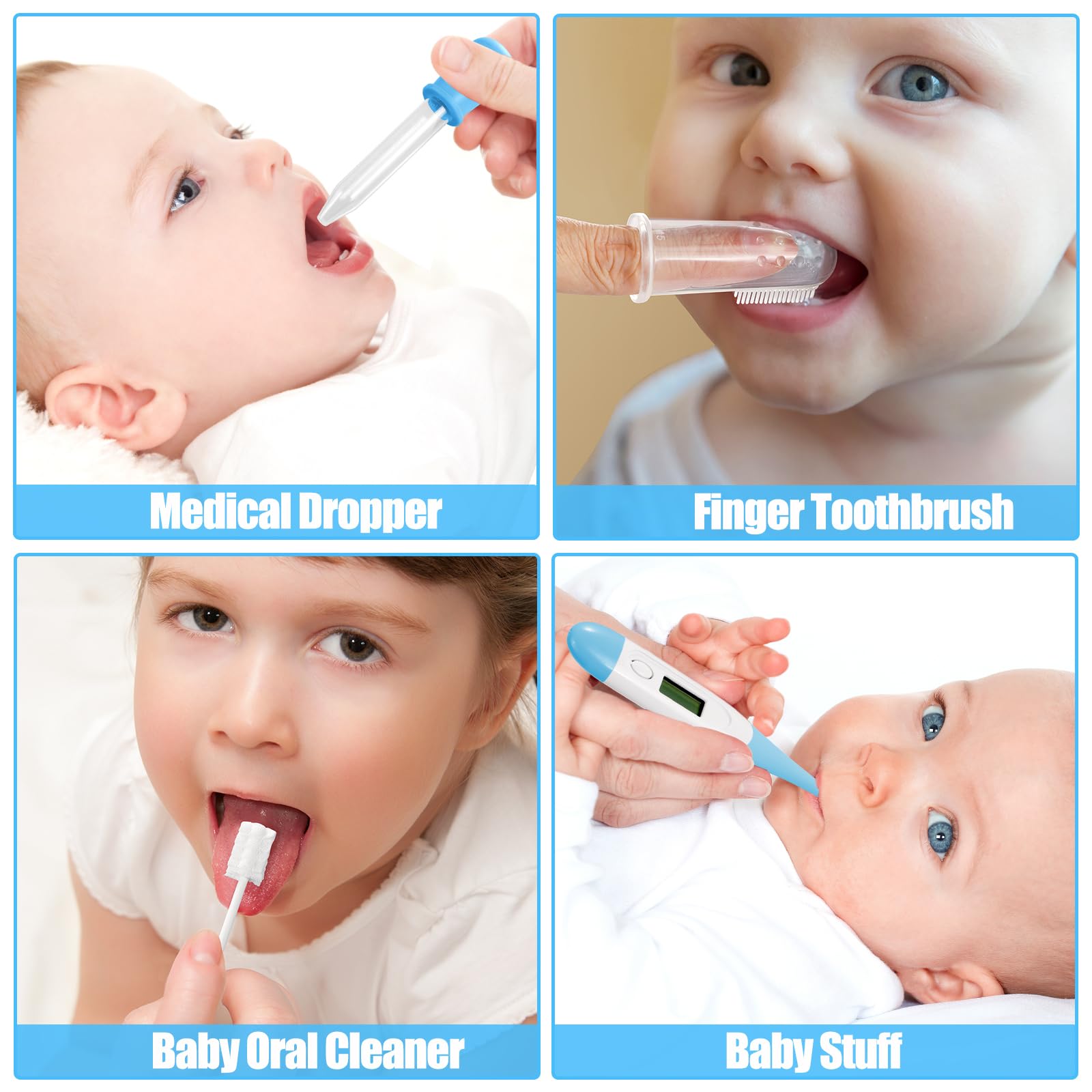 POPYJAN baby nail files soft edge help smooth nails without snagging