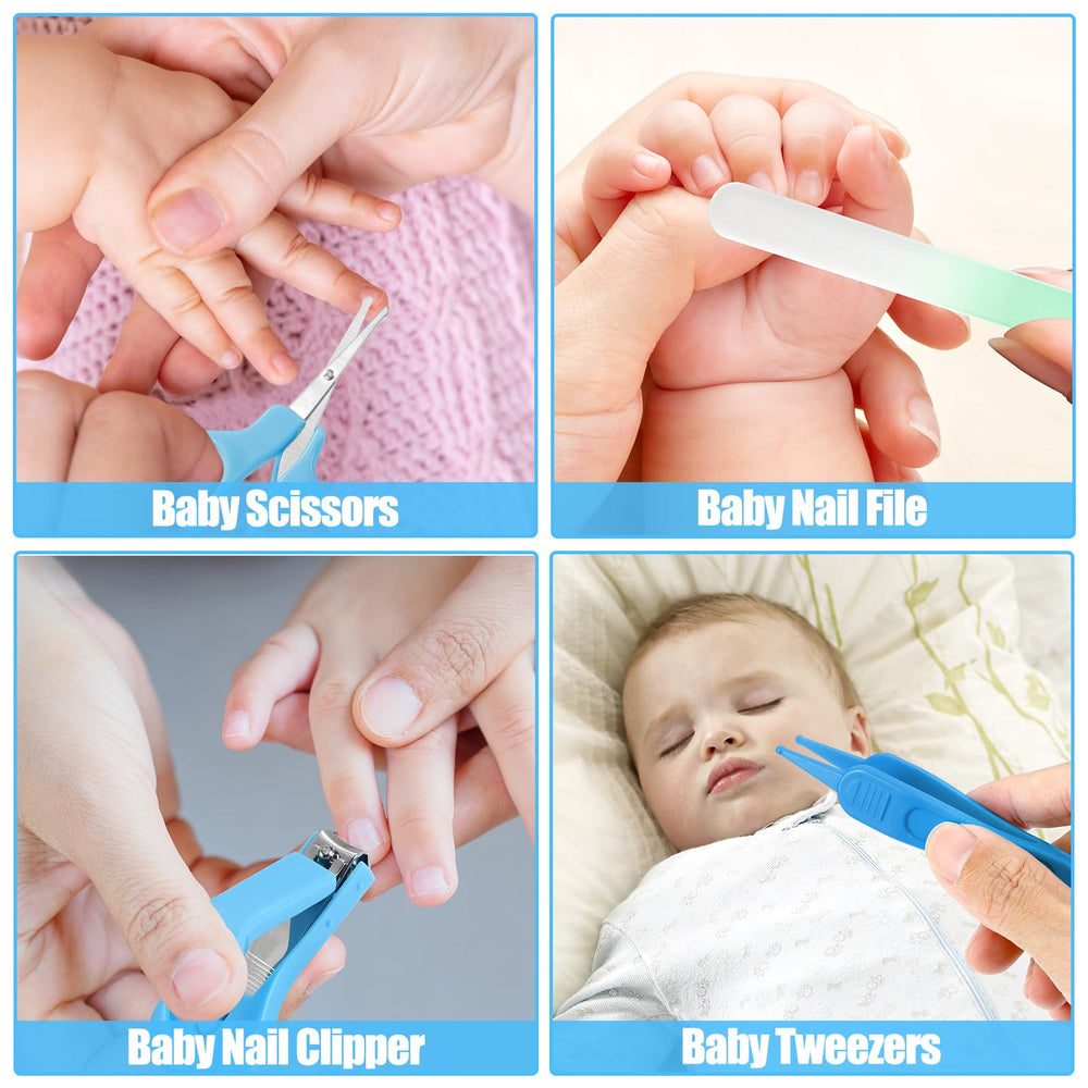 POPYJAN baby nasal aspirator with tiny tip for gentle nasal cleaning