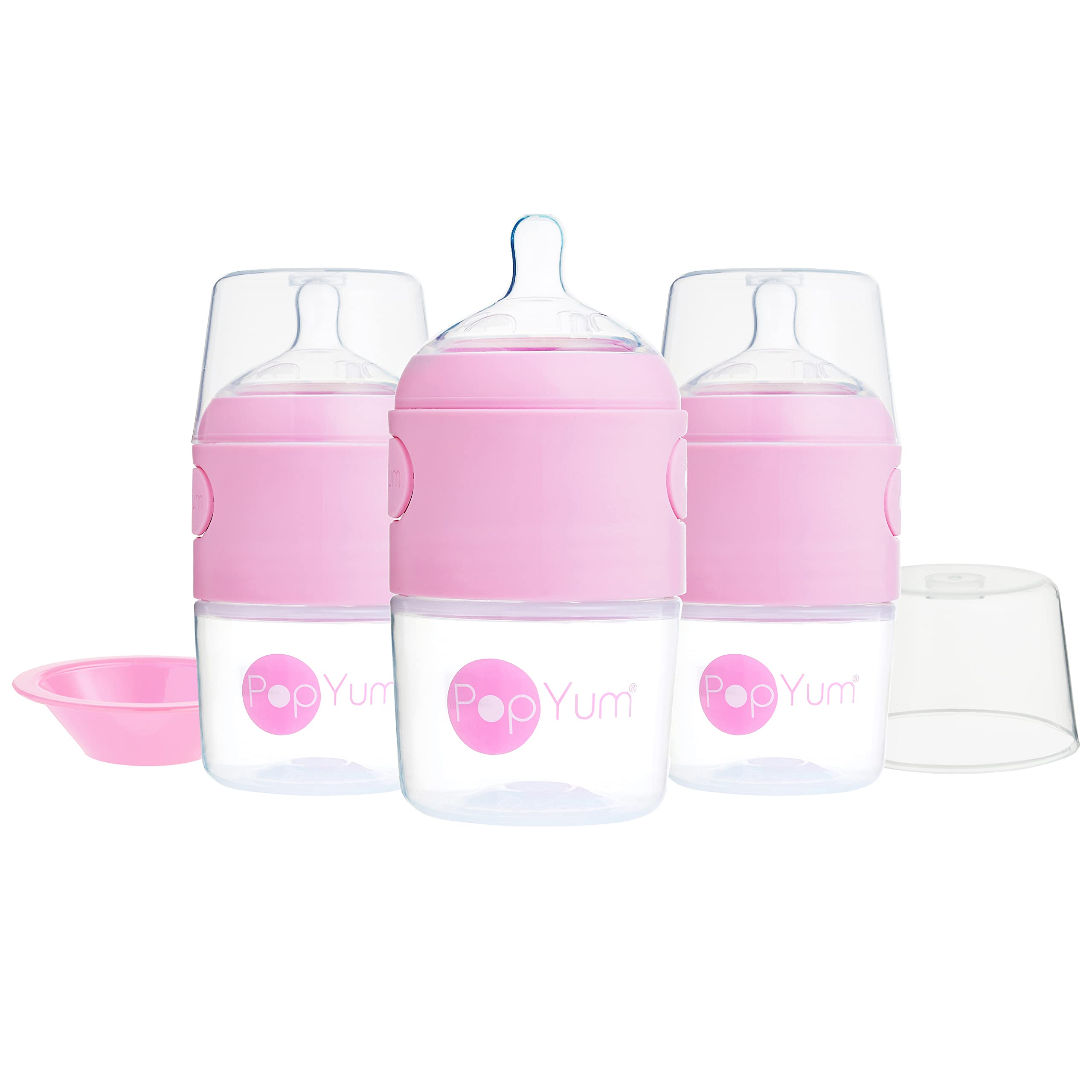 PopYum breast milk stays isolated until you release mixing.