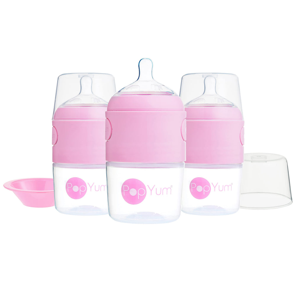 PopYum breast milk stays isolated until you release mixing.