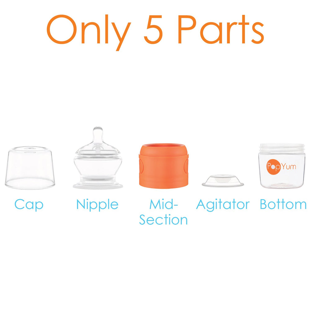 PopYum five-part design simplifies setup and cleaning