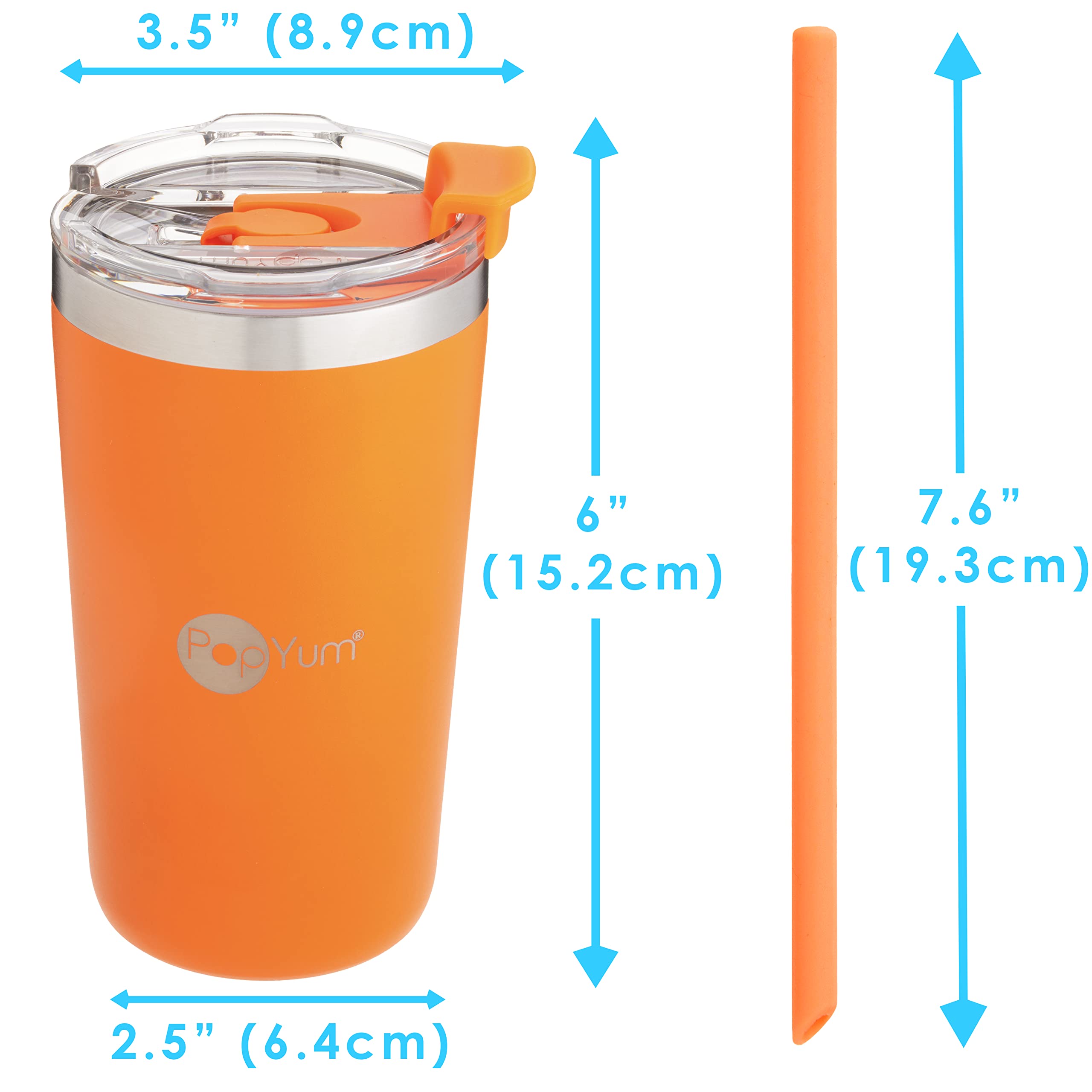 PopYum leak-proof design to minimize messes during travel