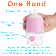 PopYum slow-flow nipple highlights gentle feeding for newborns