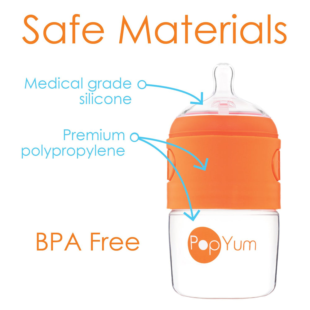 PopYum nipple in dishwasher-safe setting for easy cleaning.