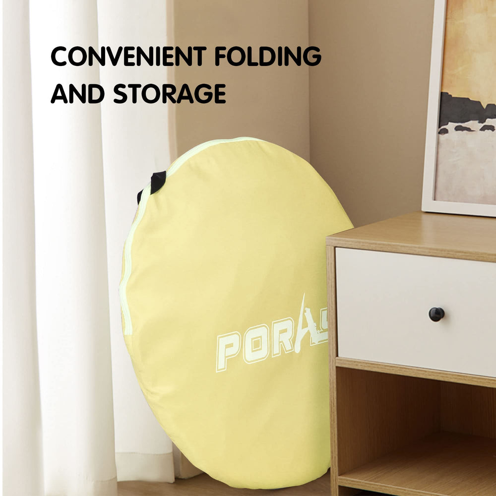 Porayhut easy-clean mosquito net stays hygienic between uses.
