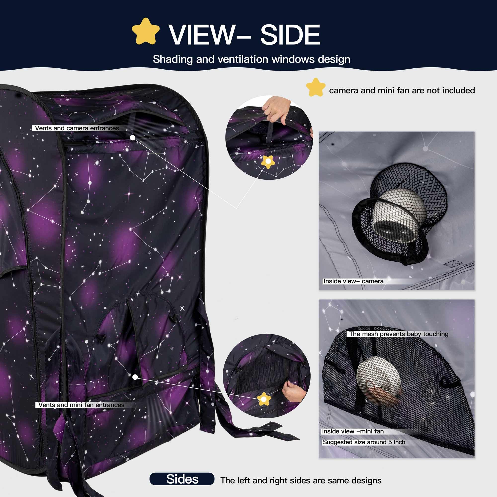 Porayhut spacious privacy space fits toddler comfortably