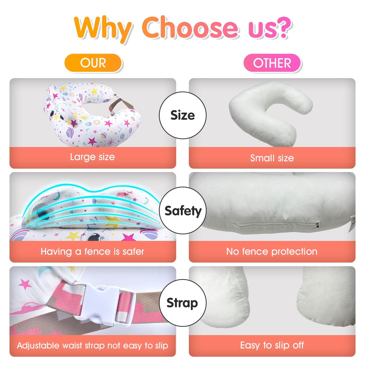 Portabuddy breathable cotton cover and TPU liner combined for comfort.
