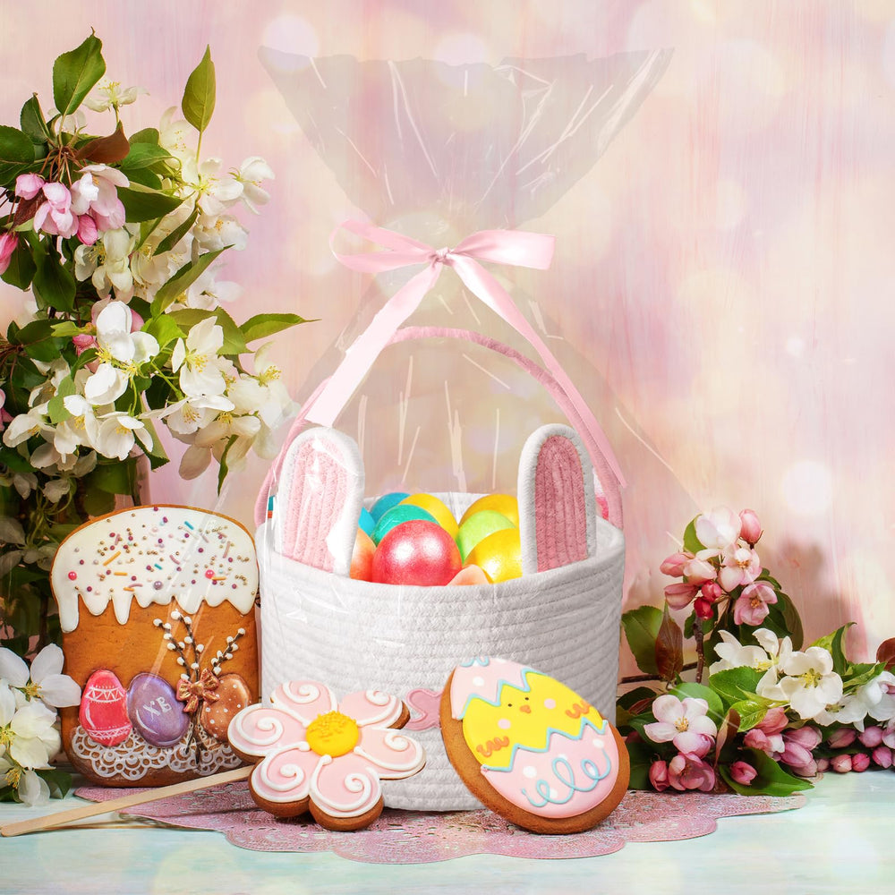 Poschnor bunny-ears detail highlights handmade charm and soft, kid-friendly edges.