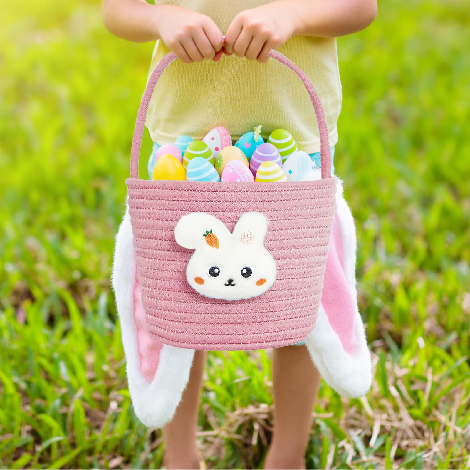 Poschnor Easter Basket lightweight and kid-friendly for little hands.