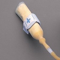Posey sheath holder secures external catheter without adhesive for comfortable wear