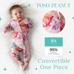 Posh Peanut bamboo viscose fabric provides buttery softness and breathability.