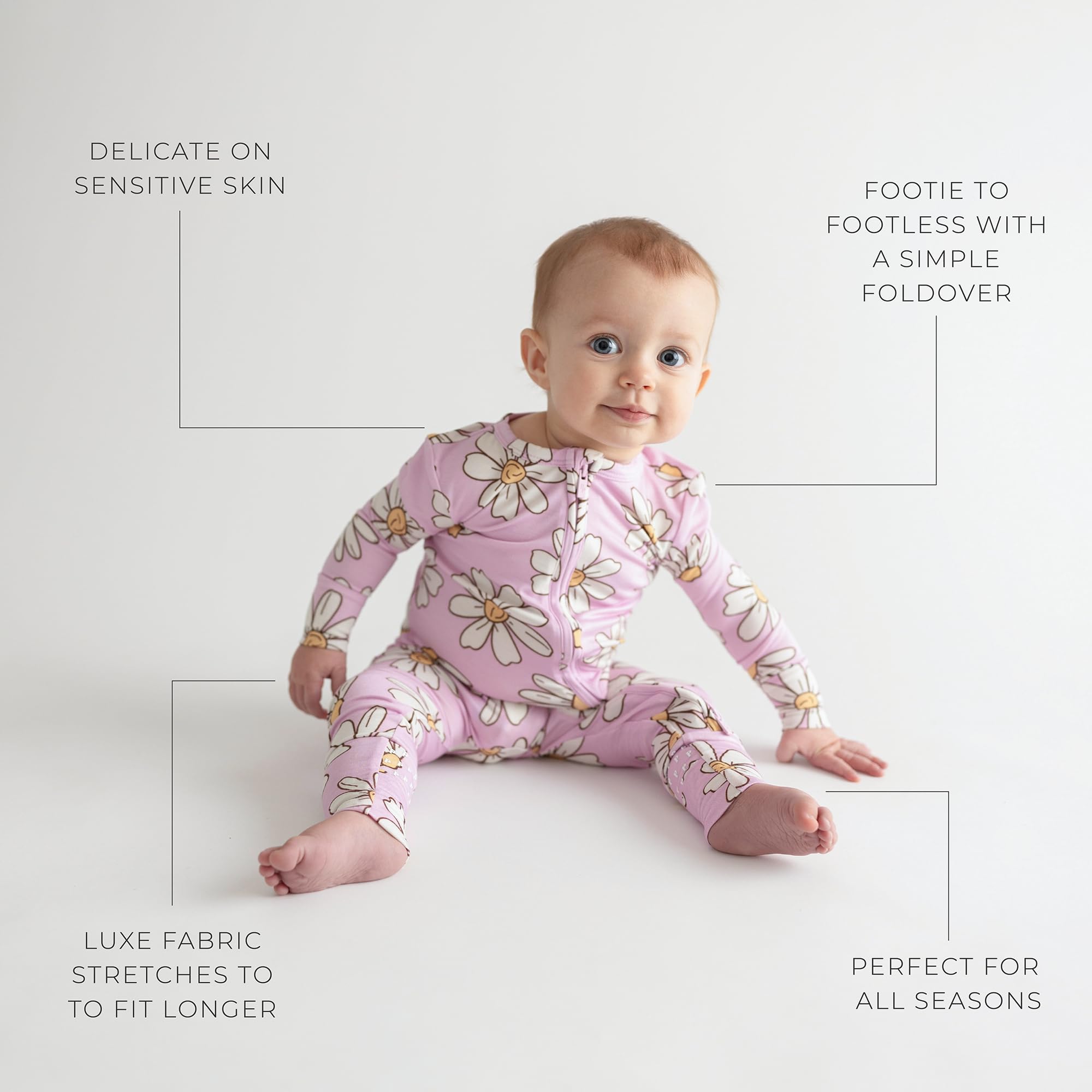 Posh Peanut bamboo viscose sleepwear feels breathable and soft on skin.